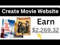 Web development  earn 2000 monthly  how to create movie website in blogger