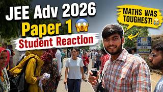 JEE Advanced 2026 Paper 1: Out of 48 Questions, Students Attempted only 25-30? 😱 Student Reaction