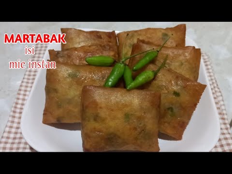 Cara Membuat Martabak Mie Sederhana