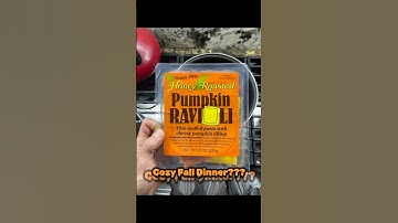 Trader Joe’s Pumpkin Ravioli 🎃