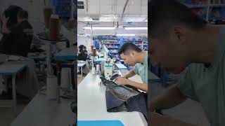 Inside a Denim Factory: Sewing Jeans
