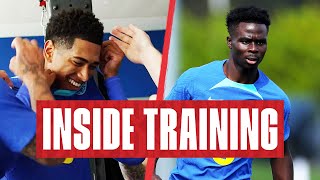 Jude's Two-Touch Punishment, Nketiah's Sharpshooting \& Intense Small-Sided Games | Inside Training