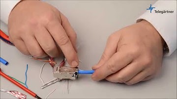 AMJ-S Module Cat.6A assembly | Telegärtner