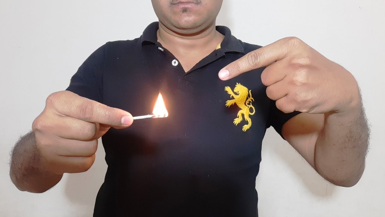 Burning Matches In Finger Magic Tricks YouTube