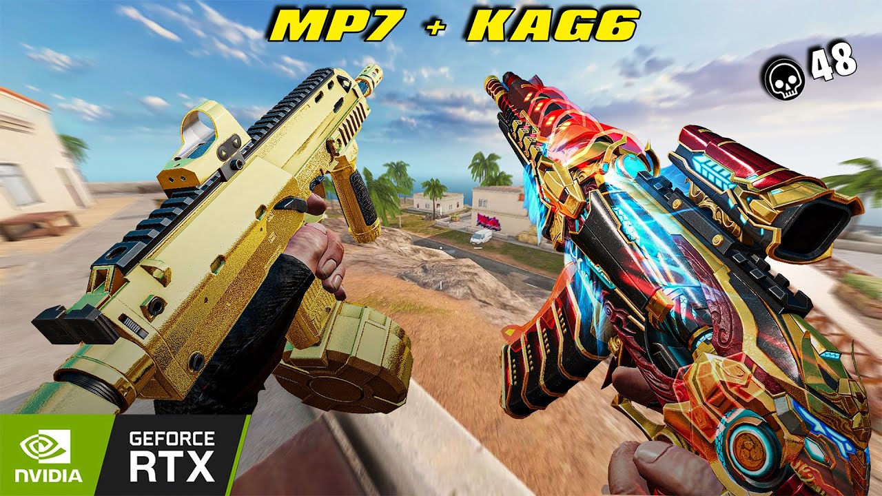 NEW WEAPON MP7 GOLD + KAG 6 VOLTIQUE NEW STRIKE PASS BLOOD STRIKE RANDOM SQUAD MAX GRAPHIC