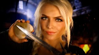 Examining Your Sword & Sharpening Blade | Blacksmith ASMR (fantasy, medieval, detailed)