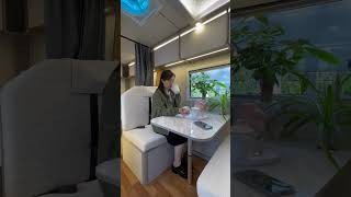 Rainy day RV life: healing and cozy #RV #RVTravel #RVRoadTrip #GaoSaiRV #CoupleRV