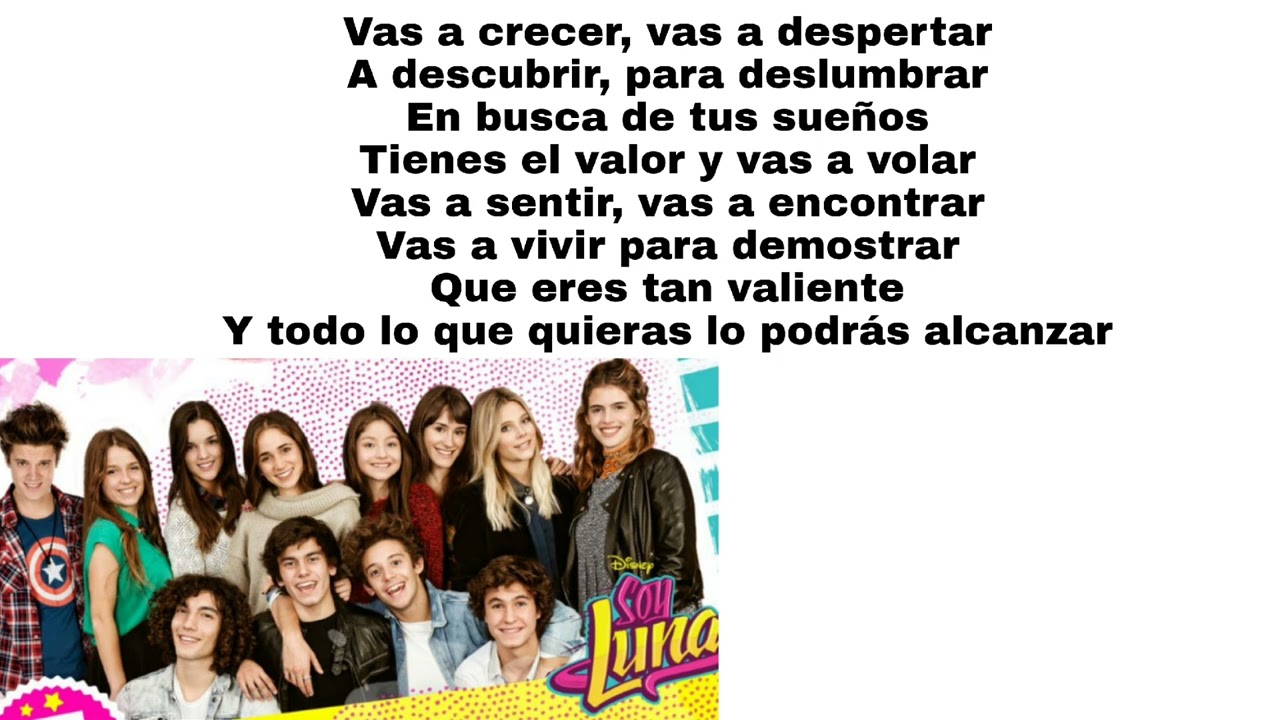Soy Luna | Valiente (versión Open Music episodio 21) (letra) - YouTube