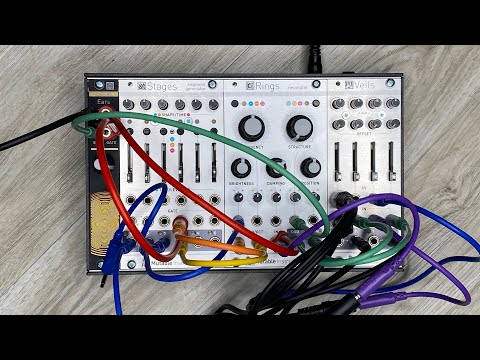 Patch Notes 001: Radio Static | Eurorack w/ Mutable Instruments Ears, Stages, Rings, & Veils v2 2020