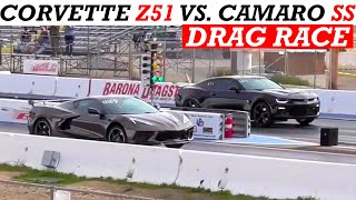 2020 Corvette Z51 vs. 2018 Camaro SS