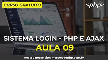 Sistema de Login Completo PHP Ajax - Aula 9   Sistema Cadastrar Nova Senha