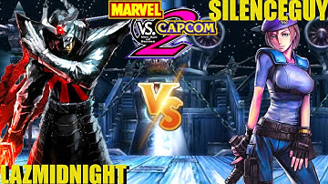 MvC2 Mvci Umvc3 SILENCEGUY vs LAZMIDNIGHT pt 4
