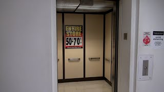 Vintage Dover Hydraulic Elevator at JC Penney, Danville Mall, Danville, VA