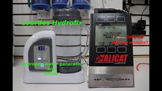 Lourdes Hydrofix review. Is it worth the price? Hydrogen water generator.