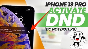 [iPHONE 13 PRO] - How to activate DND (Do Not Disturb Mode) | TUTORIAL and TIPS