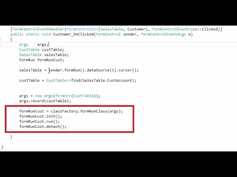 Dynamics 365 X++