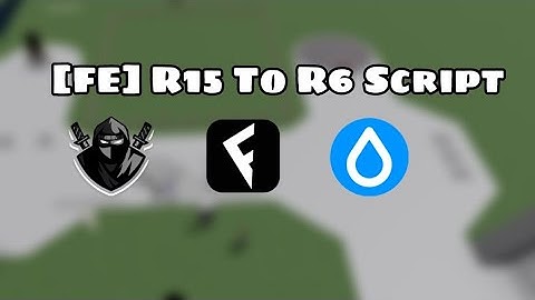 Roblox Exploiting | Fe R15 To R6 Script | Works only on r15 games
