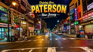 Driving thru Paterson, New Jersey at night