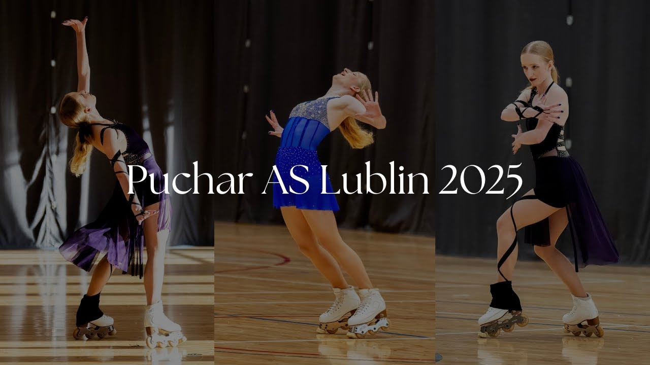 Moje pierwsze zawody w sezonie 🛼🏆 | Puchar AS Lublin 2025 - jazda figurowa na rolkach 🎀✨
