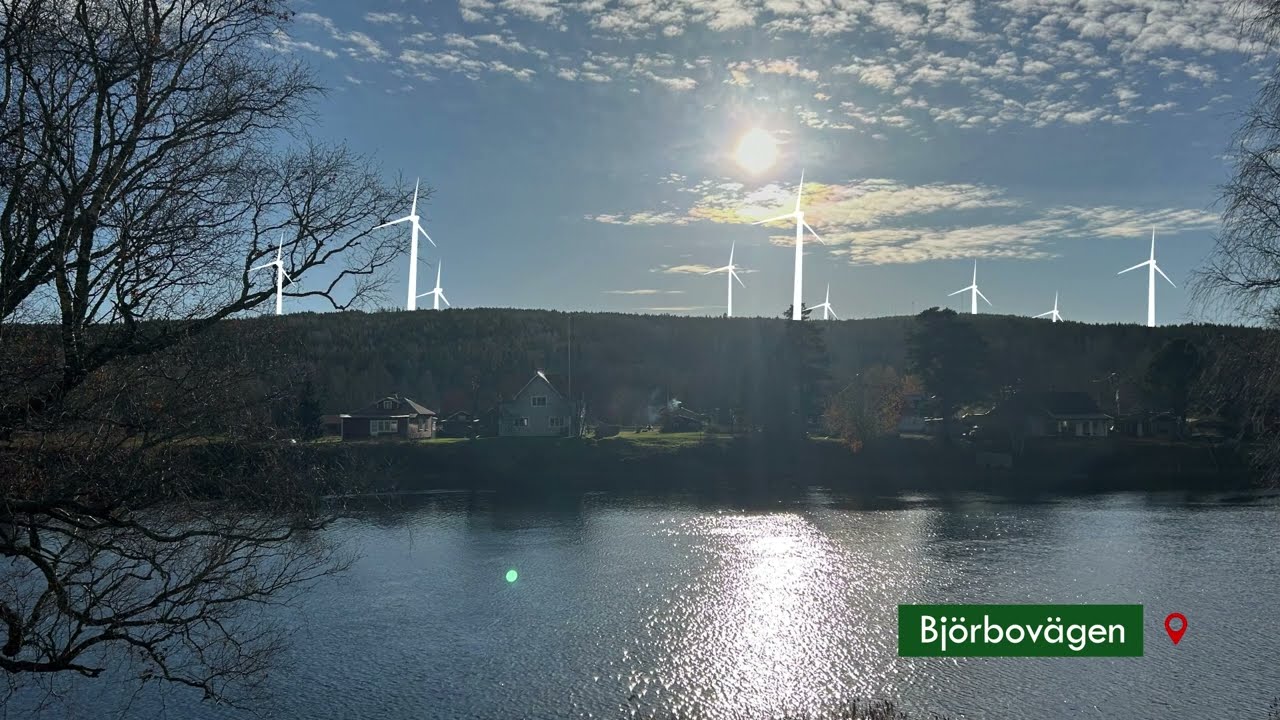 Rundtur i Björbo, visualisering