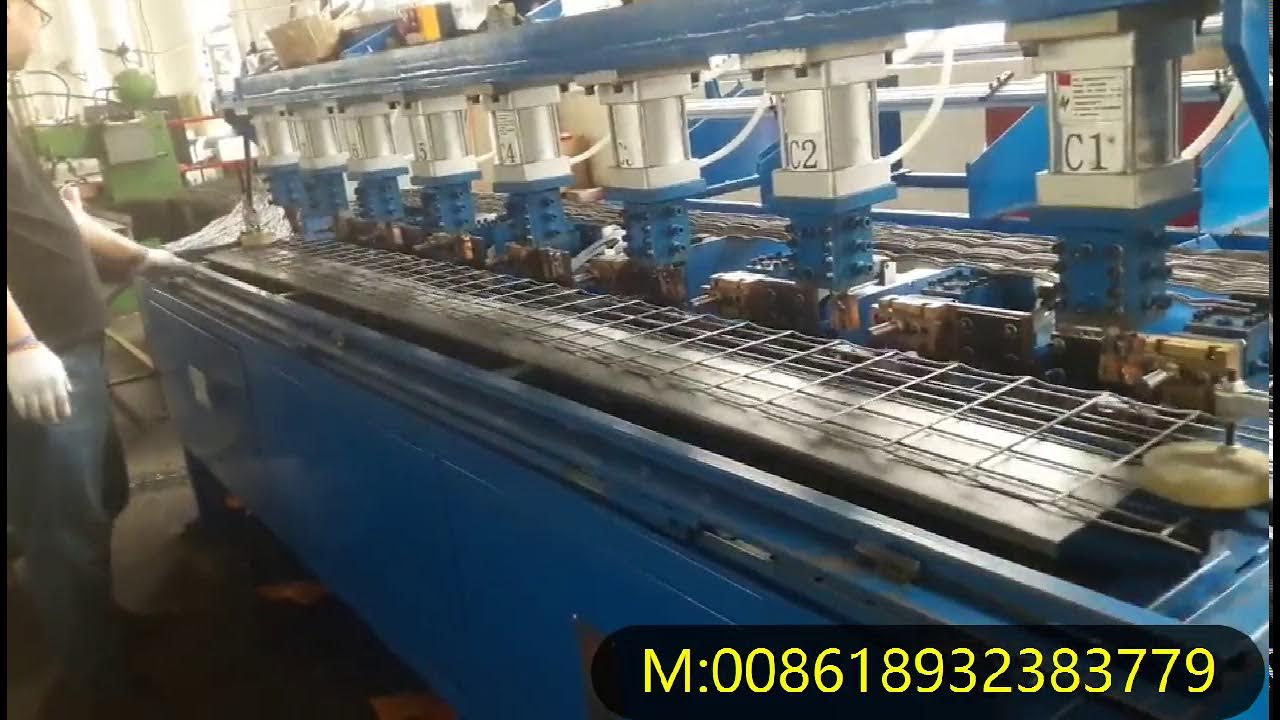 Curved Wire Mesh Cable Tray Welding Machine YouTube