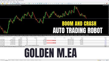 Professional Boom and Crash Auto Trading Robot 2025 | Golden Million EA