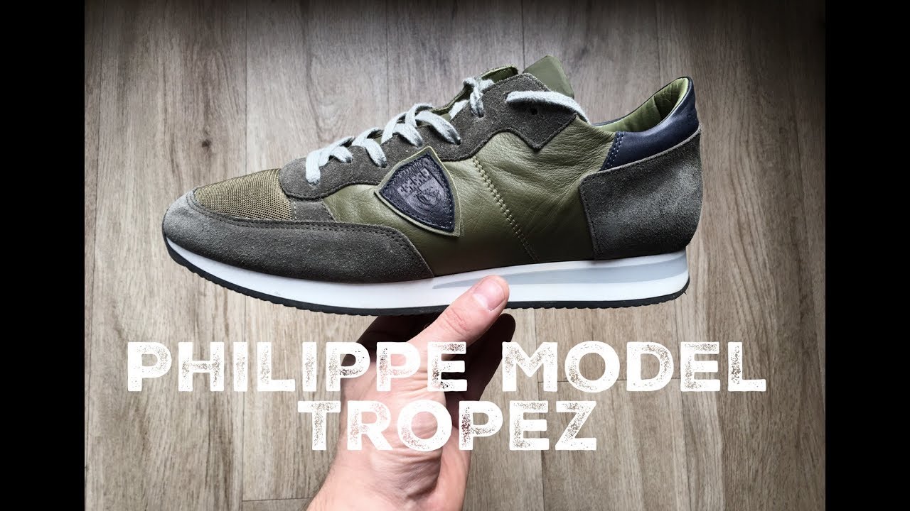 Philippe Model Tropez ˋhunter green´ | UNBOXING & ON FEET | luxury shoes | 2017 | HD