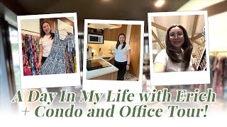 A DAY IN MY LIFE WITH ERICH + CONDO AND OFFICE TOUR!  Marjorie Barretto