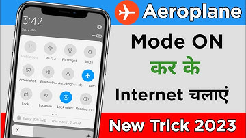 Flight Mode Me Net Kaise Chalaye | How to Use Internet in Flight Mode 2022
