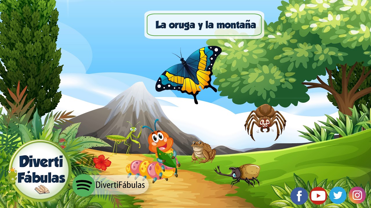 Fabula La Oruga Y La Mantis