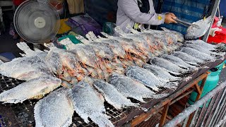 Слюнки Текут! Удивительная Рыба И Креветки На Гриле От Шеф-Повара - Тайская Уличная Еда