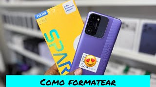tecno spark 8c [ COMO FORMATEAR ] quitar bloqueo de pantalla