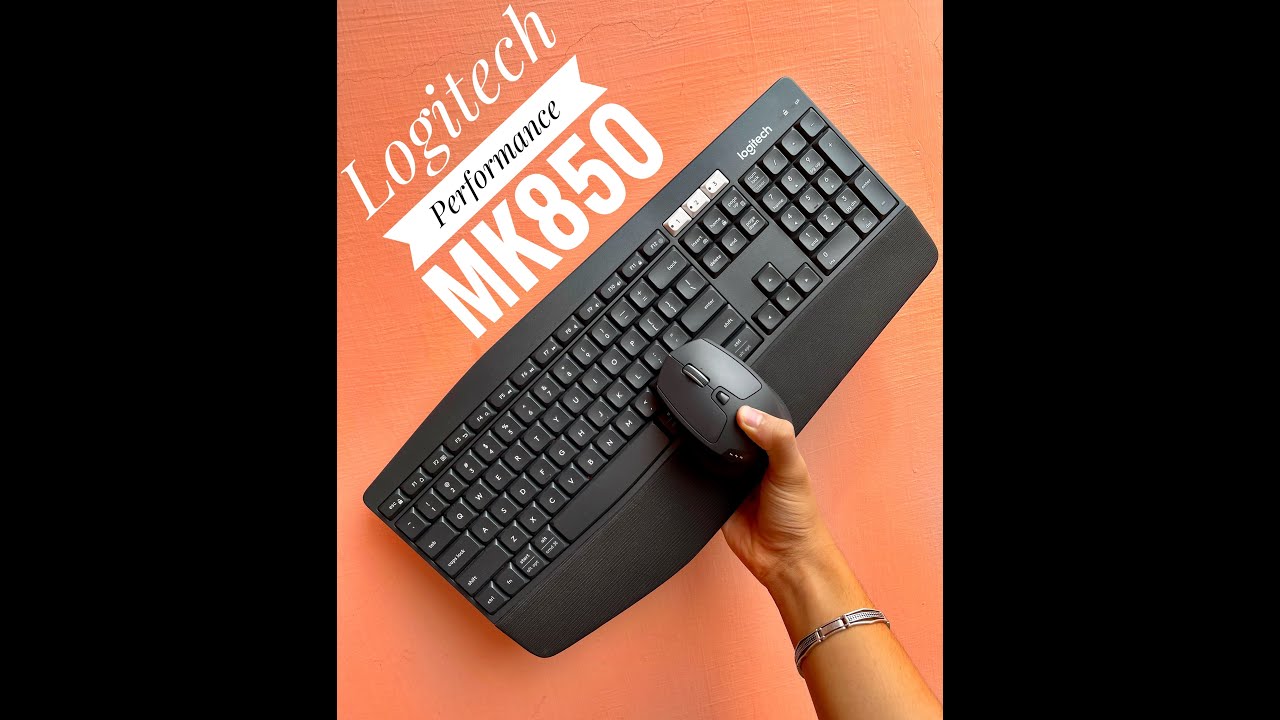 Unboxing of Logitech's Performance MK850 Keyboard and Mouse combo 🔥