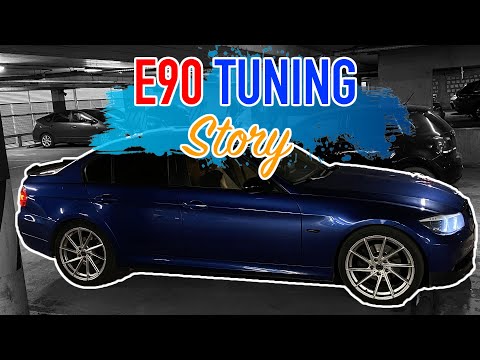 BMW E90 TUNING STORY IN 9 MINUTES 