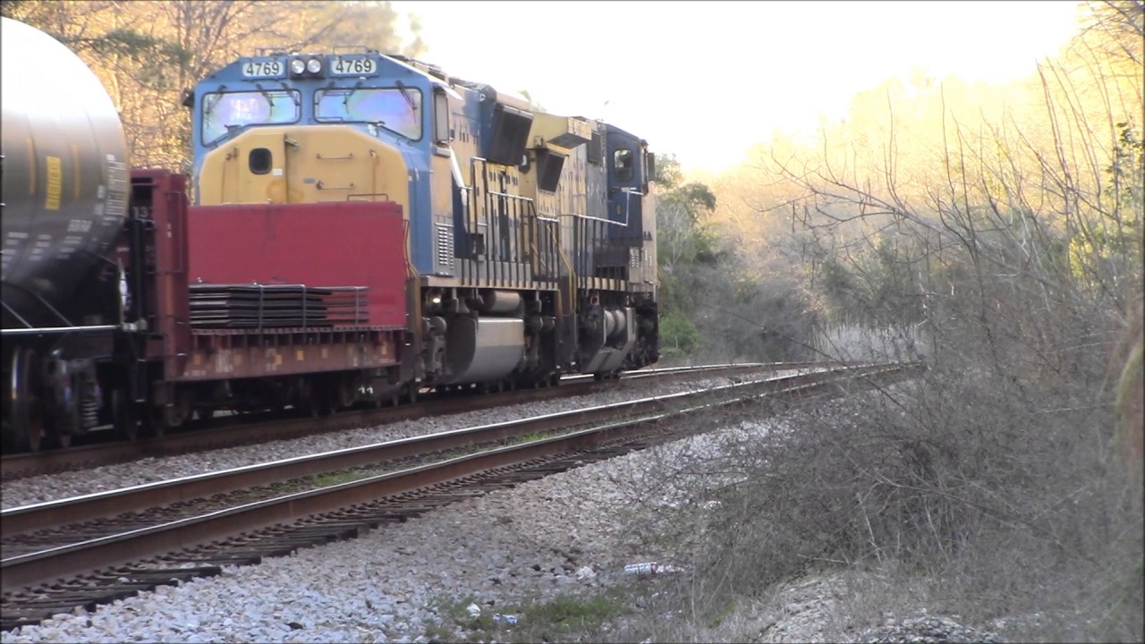 Railfanning Hamlet, NC 21917 Work Train and Meet! YouTube