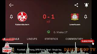 Granit Xhaka Amazing Goal, Kaiserslautern vs Bayer Leverkusen (0-1) Goals and Extended Highlights