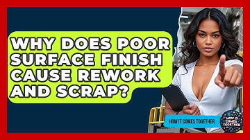 Why Does Poor Surface Finish Cause Rework And Scrap? - How It Comes Together