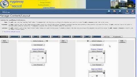 Adding the Finance Channels in MyGateway