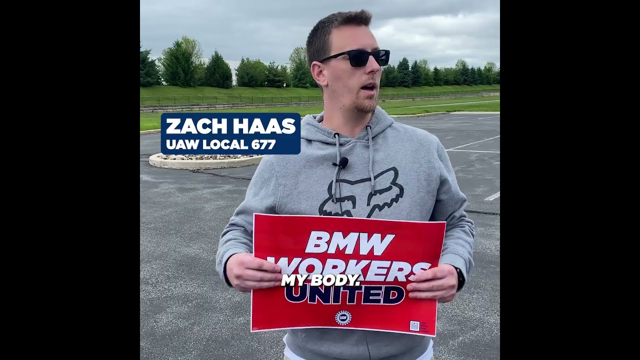 UAW Local 677 Fighting For A Fair Contract At BMW RDC