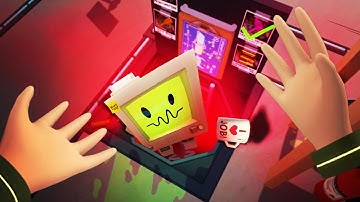 RICK HAS JOB BOT LOCKED IN THE BASEMENT!!?! (Rick and Morty VR Oculus Rift)