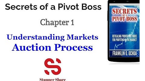 Secrets of a Pivot Boss - Chaper 1 || Understanding Markets || Part 3 - Auction Process