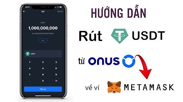 Hướng dẫn rút USDT từ ONUS về ví Metamask mạng BNB Chain