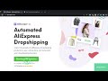 Automated Aliexpress Dropshpiping | AliScraper by Spocket Review видео