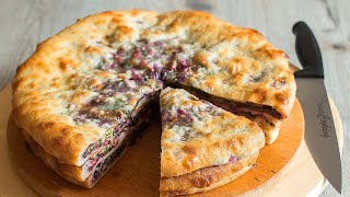 Ossetian PIES with Beet Tops Tsakharajin 👍 The Most Delicious!