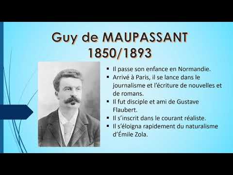 Video: Guy De Maupassant: Korte Biografie, Creativiteit En Persoonlijk Leven