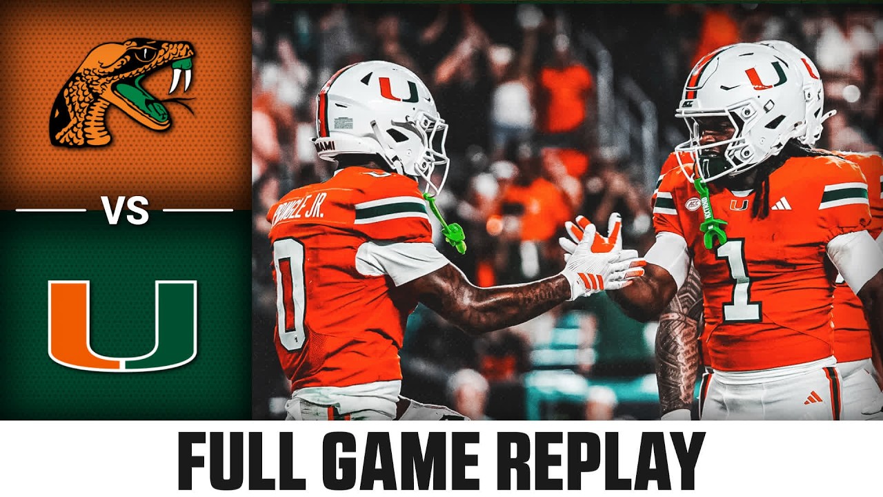 WATCH: Florida A&M vs. Miami Full Game Replay | 2026 ACC Football