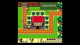 Zelda Link's awakening - Mabe village (Locrian)