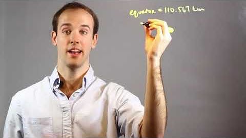 How to Convert Latitude Degrees to Kilometers