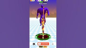 EPIC BOSS FIGHT :- ATTACK HOLE STAGE 59⚔️🤔 #shorts #gameplay #gamer #gaming #short