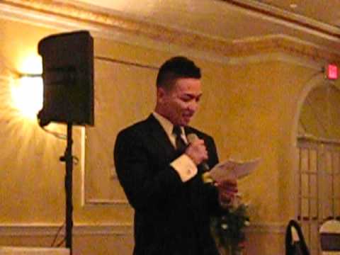 Ryan and LeeAnn's wedding, Best Man Speech.